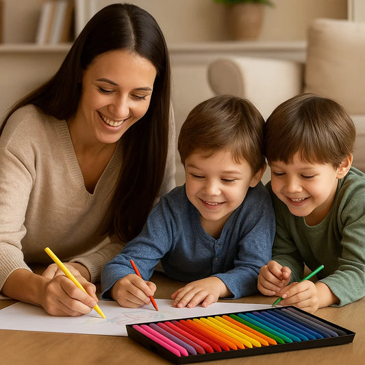 Smudge - Proof Anti - Smudge Kleurpotloden Voor Creatieve Kinderen
