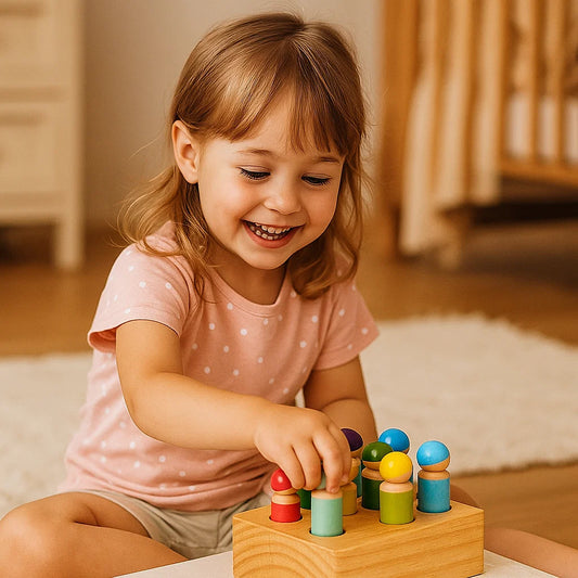 Ontdek Kleuren - Montessori Sorteerspel
