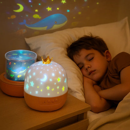 2-in-1 kinder nachtlamp en projector