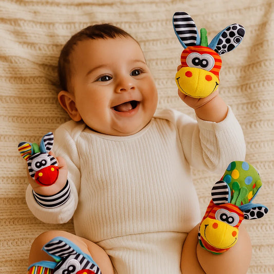 Zintuiglijke Baby Pluche Sokken En Armband