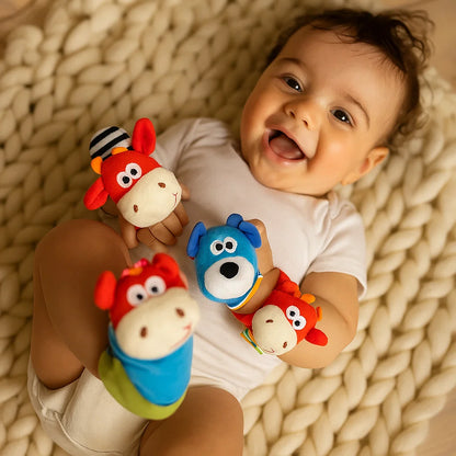 Zintuiglijke Baby Pluche Sokken En Armband