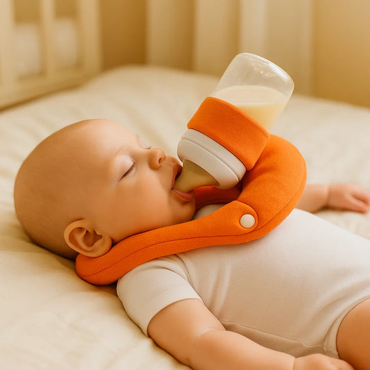 Handsfree voedingskussen voor baby’s