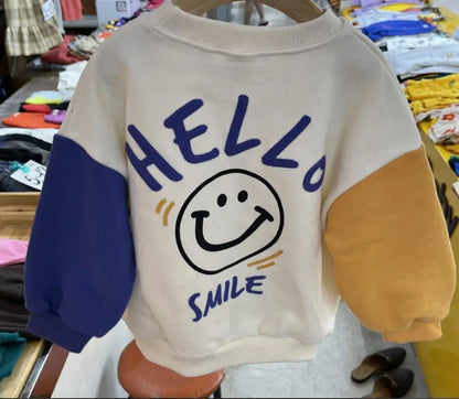 Leuke Prints - Warme Oversized Trui voor Kinderen