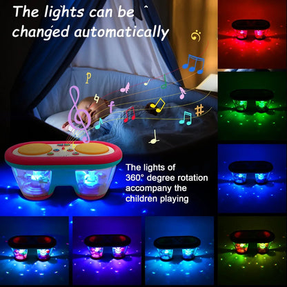 Ritme Plezier - Baby Drumstel met Licht & Muziek