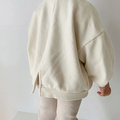Leuke Prints - Warme Oversized Trui voor Kinderen