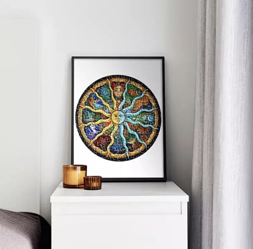 1000-delige Ronde Astrologie Puzzel