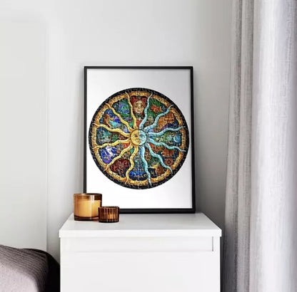 1000-delige Ronde Astrologie Puzzel